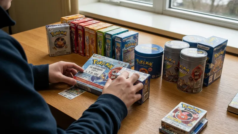 Photographie d'un coffret Pokémon premium sur fond neutre